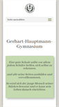 Mobile Screenshot of ghs-berlin.de